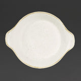 Churchill Stonecast Round Eared Dishes Barley White 215mm (Pack of 6) - DS492 Churchill Super Vitrified Churchill   