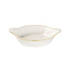 Churchill Stonecast Round Eared Dishes Barley White 215mm (Pack of 6) - DS492 Churchill Super Vitrified Churchill   