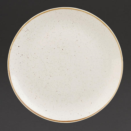 Churchill Stonecast Deep Coupe Plates Barley White 280mm (Pack of 12) - DS497 Plates Churchill