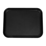 Cambro EpicTread Fibreglass Rectangular Non-Slip Tray Black 350mm - DS516  Cambro   