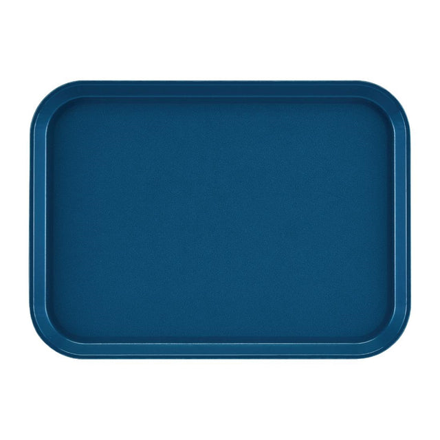 Cambro EpicTread Fibreglass Rectangular Non-Slip Tray Blue 350mm - DS517  Cambro   