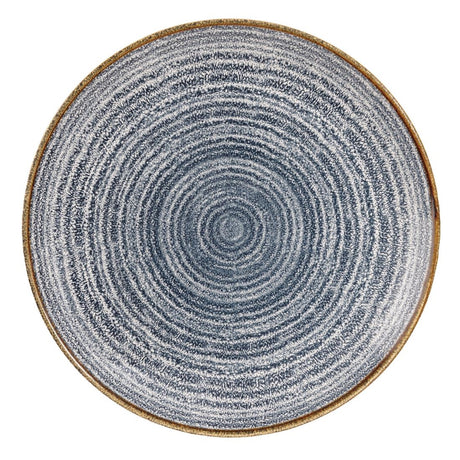 Churchill Studio Prints Homespun Coupe Plates Slate Blue 288mm (Pack of 12) - DS520 Plates Churchill