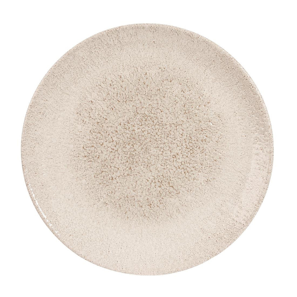 Churchill Studio Prints Raku Coupe Plates Agate Grey 260mm (Pack of 12) - DS561 Plates Churchill
