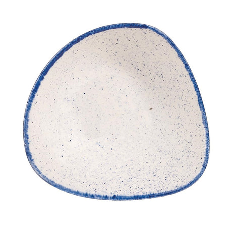 Churchill Stonecast Hints Triangle Bowls Indigo Blue 150mm (Pack of 12) - DS584 Bowls Churchill