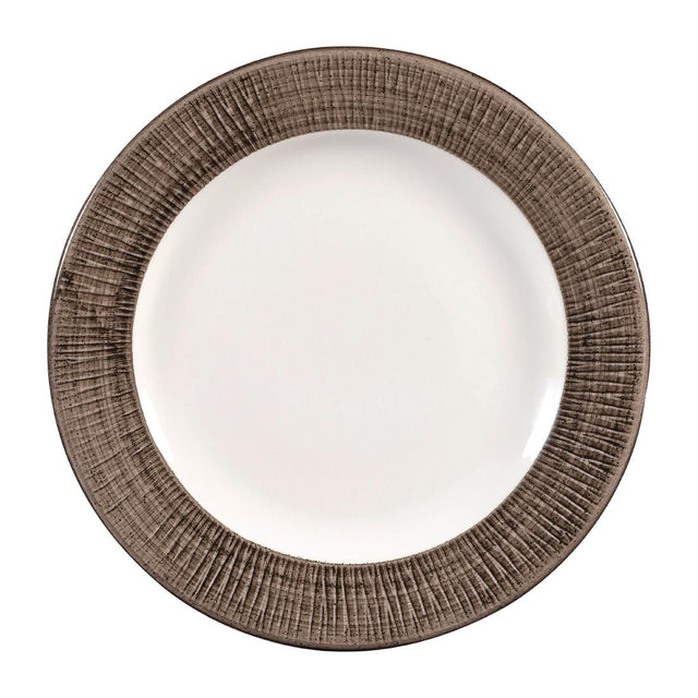 Churchill Bamboo Plates Dusk 210mm (Pack of 12) - DS690 Plates Churchill