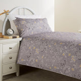 Mitre Essentials Chatsworth Hardwick Slate/Connel Slate Duvet Cover - Single - DS702  Mitre Essentials   