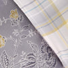 Mitre Essentials Chatsworth Hardwick Slate/Connel Slate Duvet Cover - Single - DS702  Mitre Essentials   
