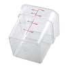 Cambro Square Polycarbonate Food Storage Container 3.8 Ltr (Pack of 6) - DT196  Cambro   