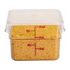 Cambro Square Polycarbonate Food Storage Container 11.4 Ltr (Pack of 6) - DT197  Cambro   