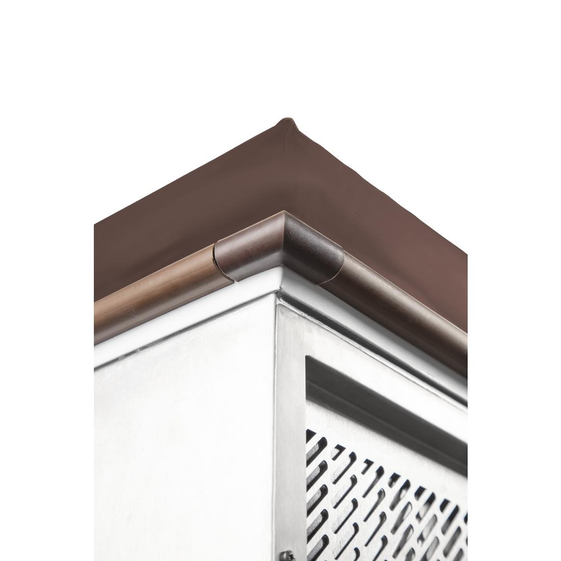 Polar Weatherproof Roof for Cold Room Vandyke Brown - DT284  Polar   