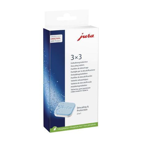 Jura Descaling Tablets 15191 (Pack of 9) - DT423  Jura   