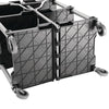 Vogue 3 Tier PP Folding Trolley Black - DT429  Vogue   