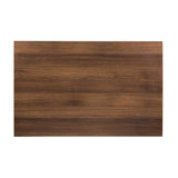 Bolero Pre-drilled Rectangular Table Top Rustic Oak 1100(W) x 700(D)mm - DT442 Wood Effect Table Tops Bolero   