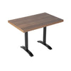 Bolero Pre-drilled Rectangular Table Top Rustic Oak 1100(W) x 700(D)mm - DT442 Wood Effect Table Tops Bolero   