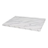 Bolero Pre-Drilled Rectangular Table Top Marble Effect 700mm - DT447 Stone Effect Table Tops Bolero   