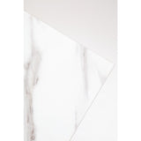 Bolero Pre-Drilled Rectangular Table Top Marble Effect 700mm - DT447 Stone Effect Table Tops Bolero   