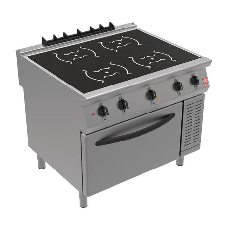 Falcon F900 Induction Range with Fan Assisted Oven on Feet i91104C - DT609  Falcon   