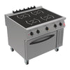 Falcon F900 Induction Range with Fan Assisted Oven on Castors i91105C - DT612  Falcon   