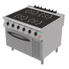 Falcon F900 Induction Range with Fan Assisted Oven on Feet i91105C - DT611  Falcon   