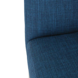 Bolero Chiswick Dining Chairs Royal Blue (Pack of 2) - DT697 Upholstered Dining Chairs Bolero   