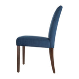 Bolero Chiswick Dining Chairs Royal Blue (Pack of 2) - DT697 Upholstered Dining Chairs Bolero   