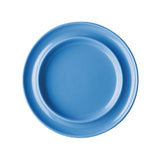 Olympia Heritage Raised Rim Plates Blue 203mm (Pack of 4) - DW140 Plates Olympia