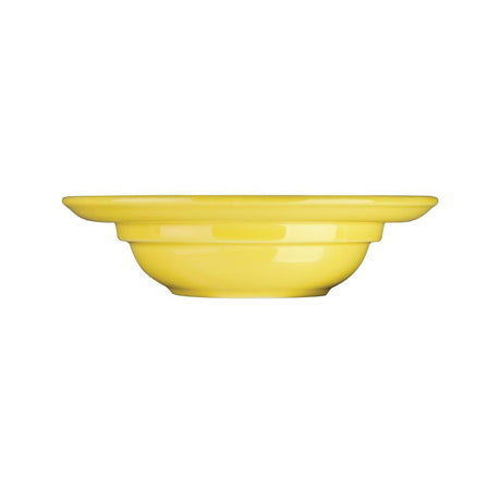 Olympia Heritage Raised Rim Bowls Yellow 205mm (Pack of 4) - DW148 Bowls Olympia