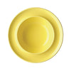 Olympia Heritage Raised Rim Bowls Yellow 205mm (Pack of 4) - DW148 Bowls Olympia