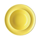 Olympia Heritage Raised Rim Bowls Yellow 205mm (Pack of 4) - DW148 Bowls Olympia