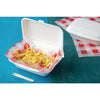 Fiesta Compostable Bagasse Hinged Food Containers 183mm (Pack of 250) - DW248  Fiesta   