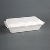 Fiesta Compostable Bagasse Hinged Food Containers 248mm (Pack of 250) - DW249  Fiesta   