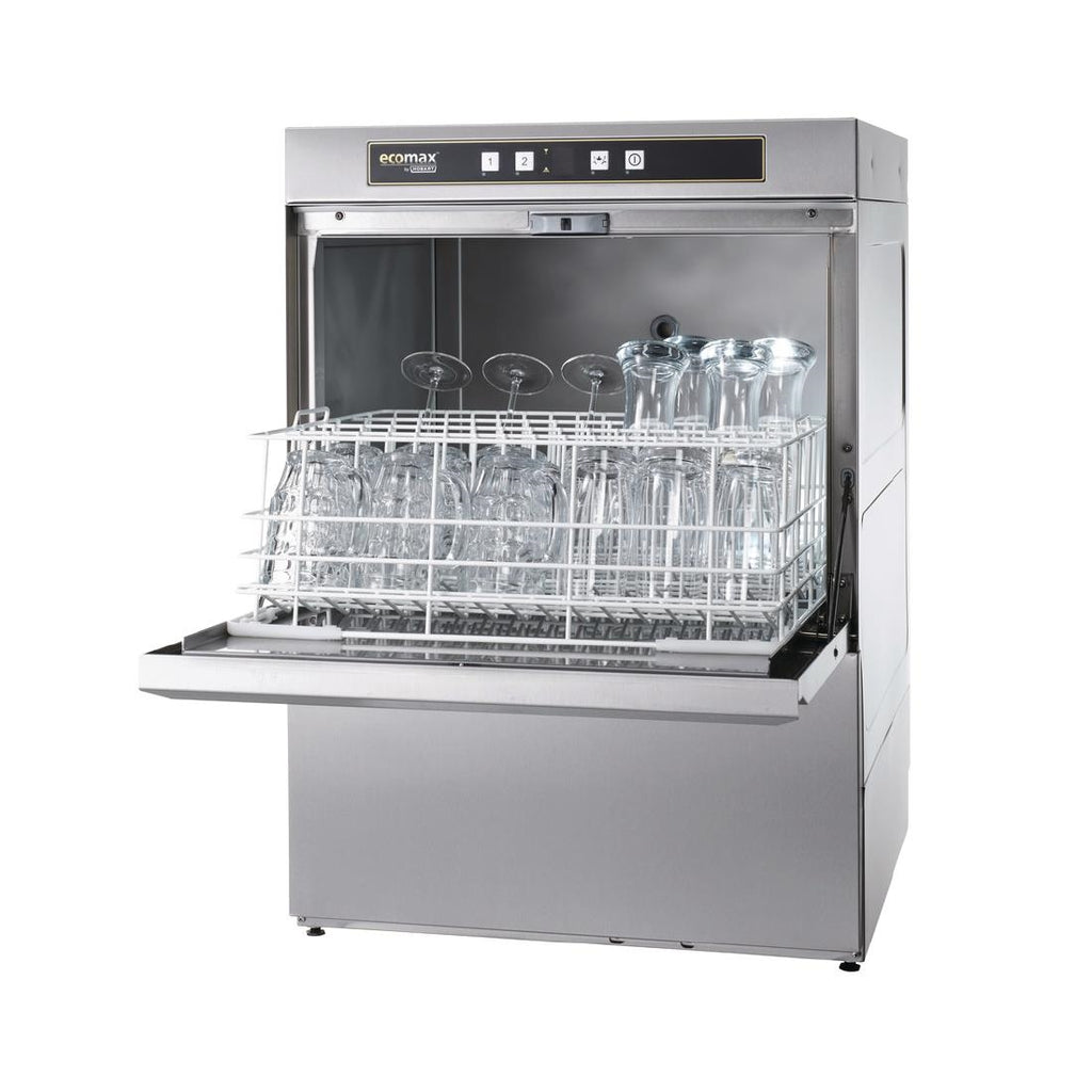 Hobart Ecomax Glasswasher G504S with Water Softener - DW253-MO  Hobart Ecomax   
