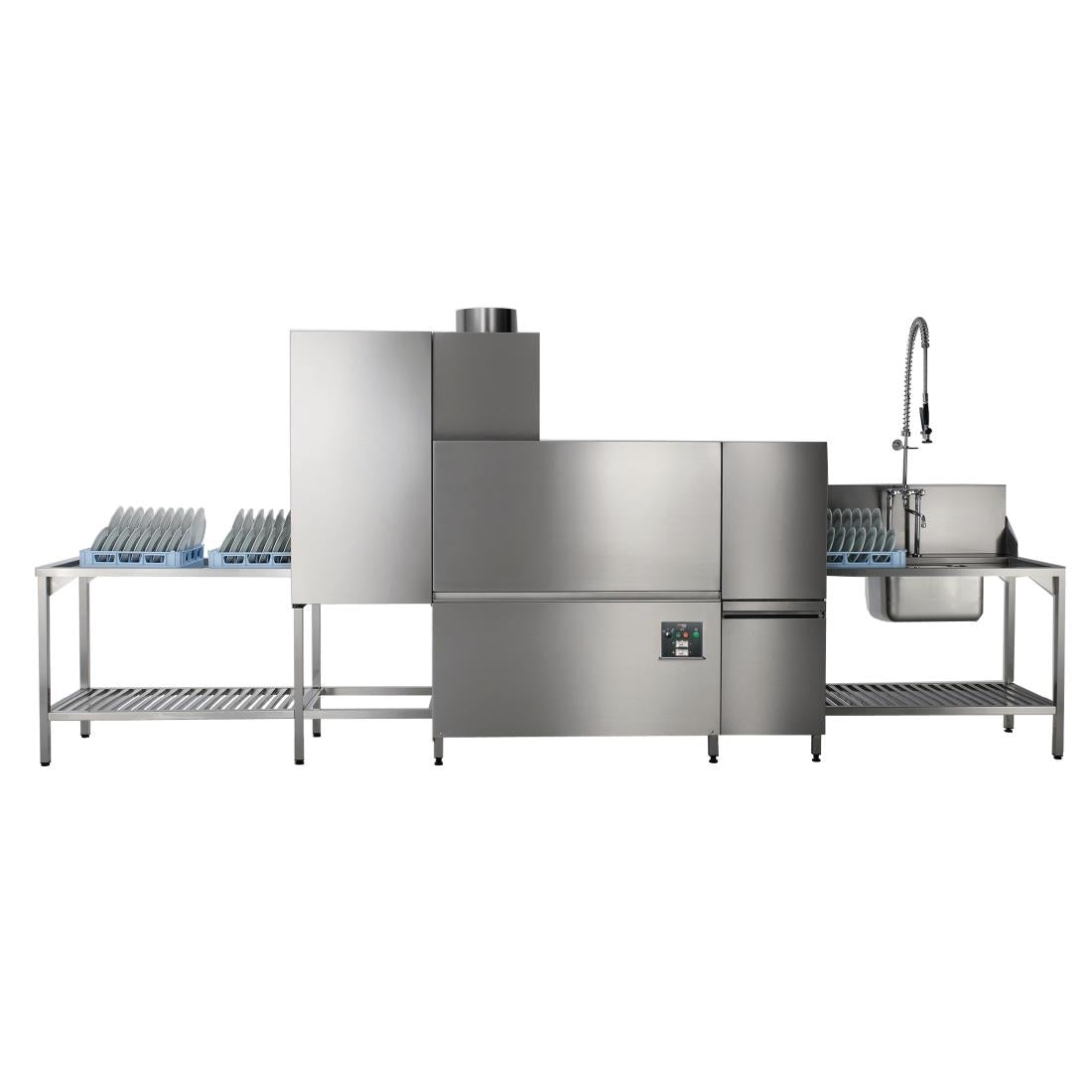 Hobart Ecomax Plus Conveyor Dishwasher Hot Feed C815-EA - DW268  Hobart Ecomax Plus   
