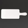 Churchill Alchemy Buffet Handled Melamine Paddle Boards White 266mm - DW312  Churchill   