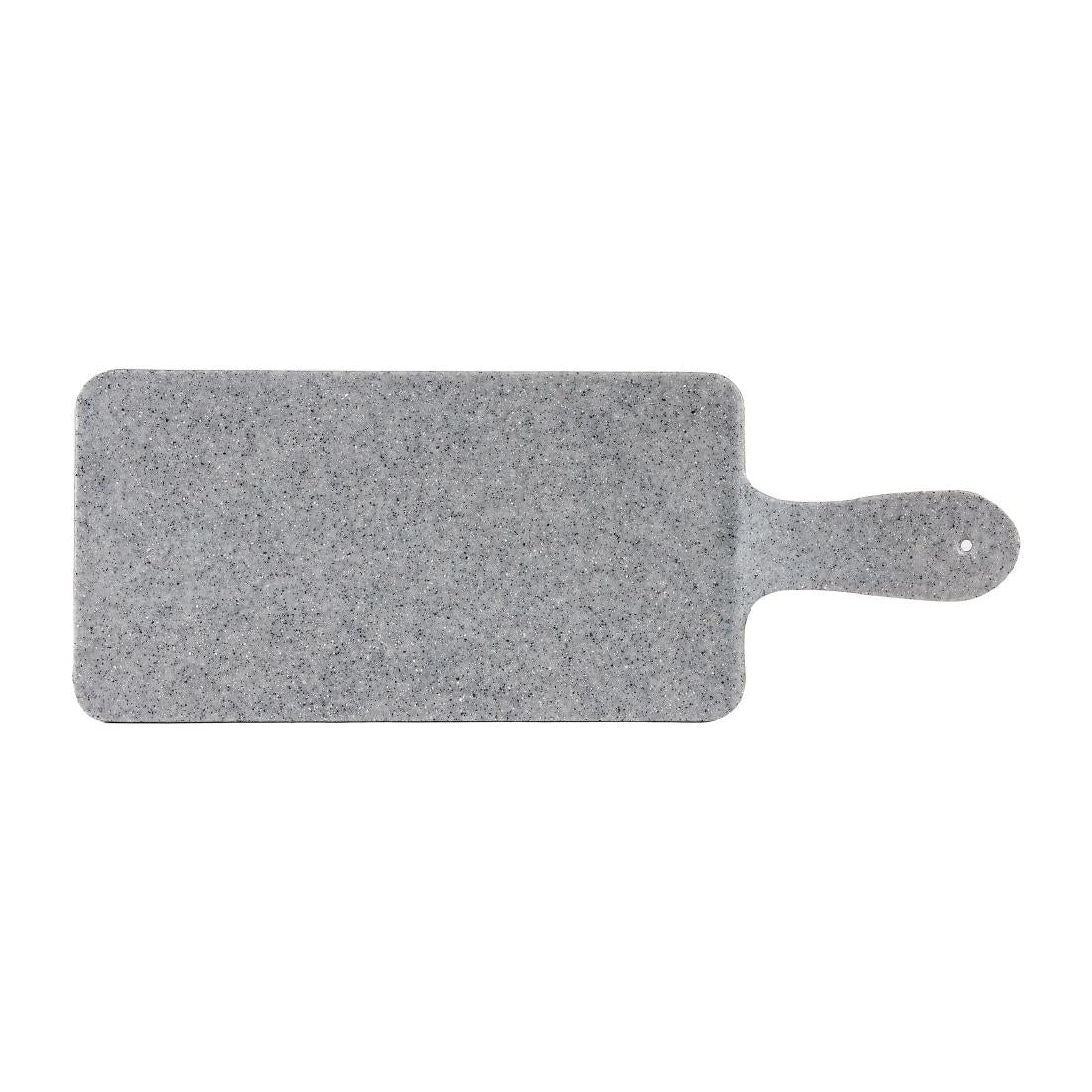 Churchill Alchemy Buffet Handled Melamine Paddle Boards Granite 266mm - DW313  Churchill   