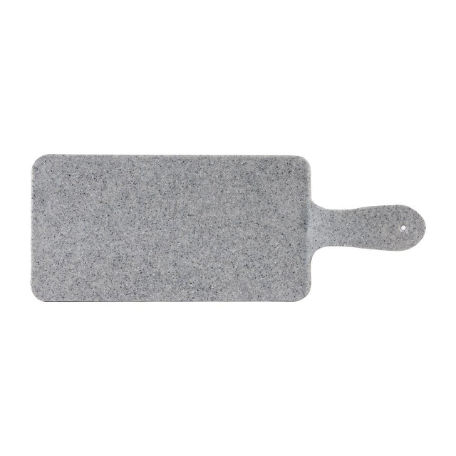 Churchill Alchemy Buffet Handled Melamine Paddle Boards Granite 266mm - DW313  Churchill   