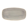 Churchill Stonecast Rectangular Plates Peppercorn Grey 189 x 355mm - DW330 Plates Churchill