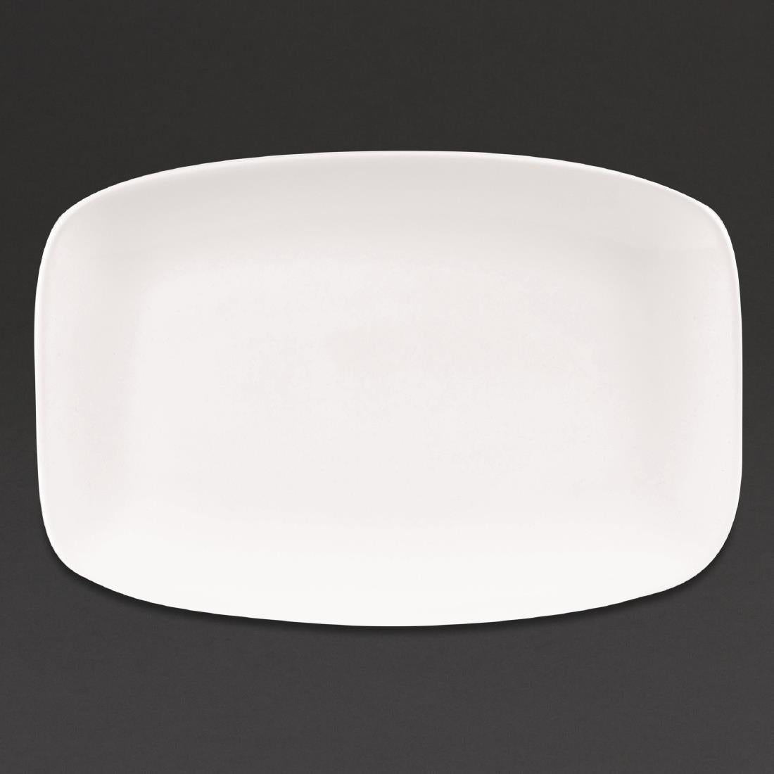 Churchill X Squared Oblong Plates White 199 x 300mm (Pack of 6) - DW340 Plates Churchill