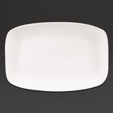 Churchill X Squared Oblong Plates White 199 x 300mm (Pack of 6) - DW340 Plates Churchill