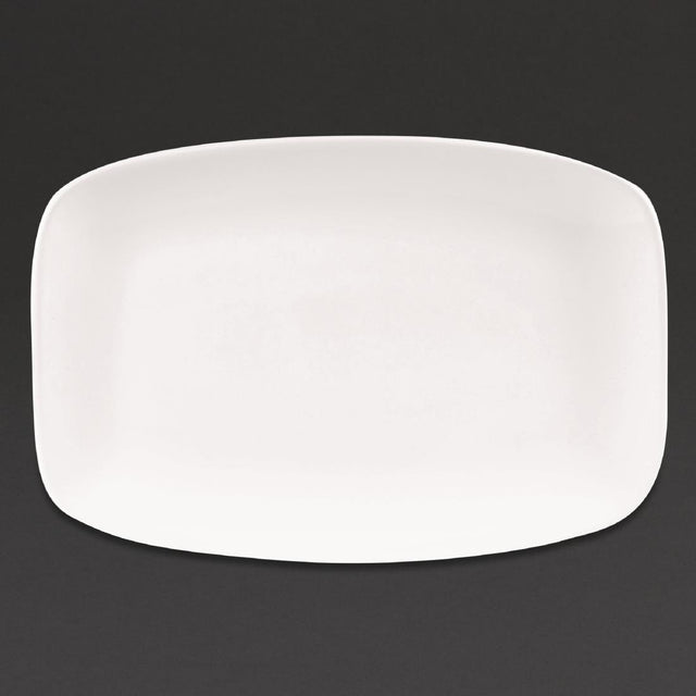Churchill X Squared Oblong Plates White 199 x 300mm (Pack of 6) - DW340 Plates Churchill