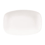 Churchill X Squared Oblong Plates White 157 x 237mm (Pack of 12) - DW342 Plates Churchill