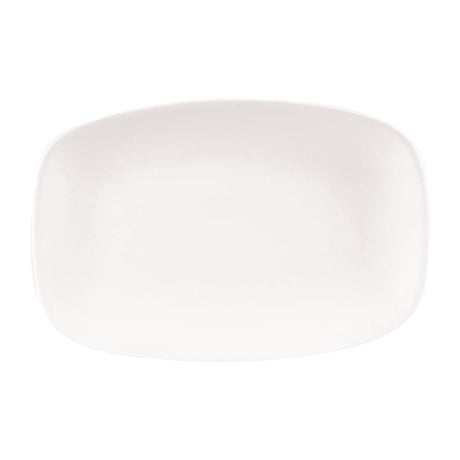 Churchill X Squared Oblong Plates White 157 x 237mm (Pack of 12) - DW342 Plates Churchill