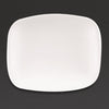 Churchill X Squared Oblong Plates White 126 x 154mm (Pack of 12) - DW343 Plates Churchill