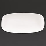 Churchill X Squared Oblong Plates White 127 x 269mm (Pack of 12) - DW344 Plates Churchill