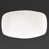 Churchill X Squared Oblong Plates White 121 x 200mm (Pack of 12) - DW345 Plates Churchill