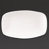 Churchill X Squared Oblong Plates White 121 x 200mm (Pack of 12) - DW345 Plates Churchill