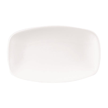 Churchill X Squared Oblong Plates White 121 x 200mm (Pack of 12) - DW345 Plates Churchill