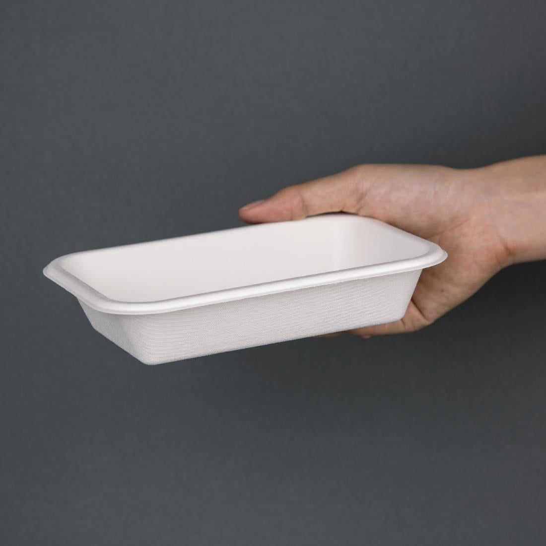 Fiesta Compostable Bagasse Food Trays 16oz (Pack of 50) - DW347  Fiesta   