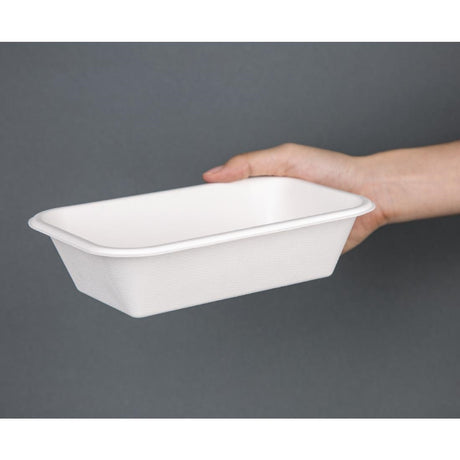 Fiesta Compostable Bagasse Food Trays 32oz (Pack of 50) - DW349  Fiesta   