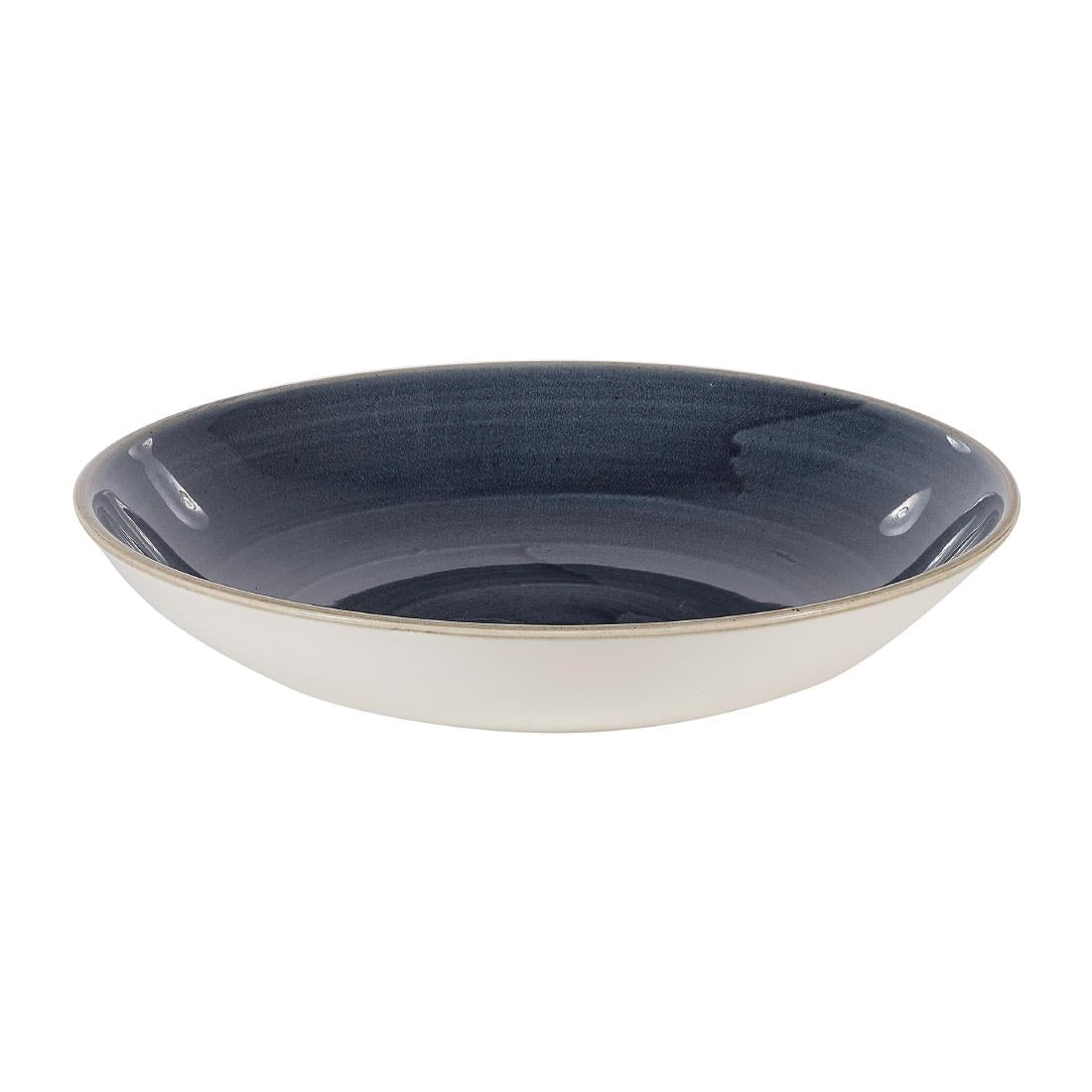 Churchill Stonecast Coupe Bowls Blueberry 182mm (Pack of 12) - DW355 Bowls Churchill